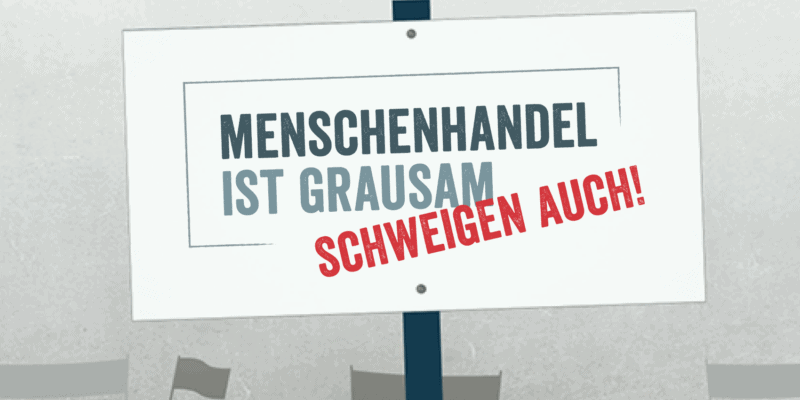 header bild demo menschenhandel