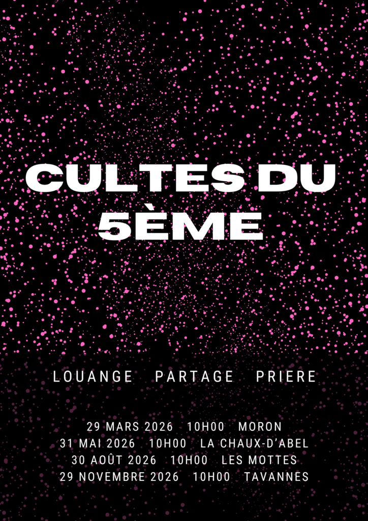 flyer cultes du 5ème 2026